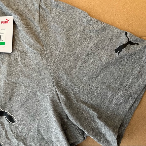 NWT Mens Heather Gray Puma Dip Tee (L) - Picture 6 of 6